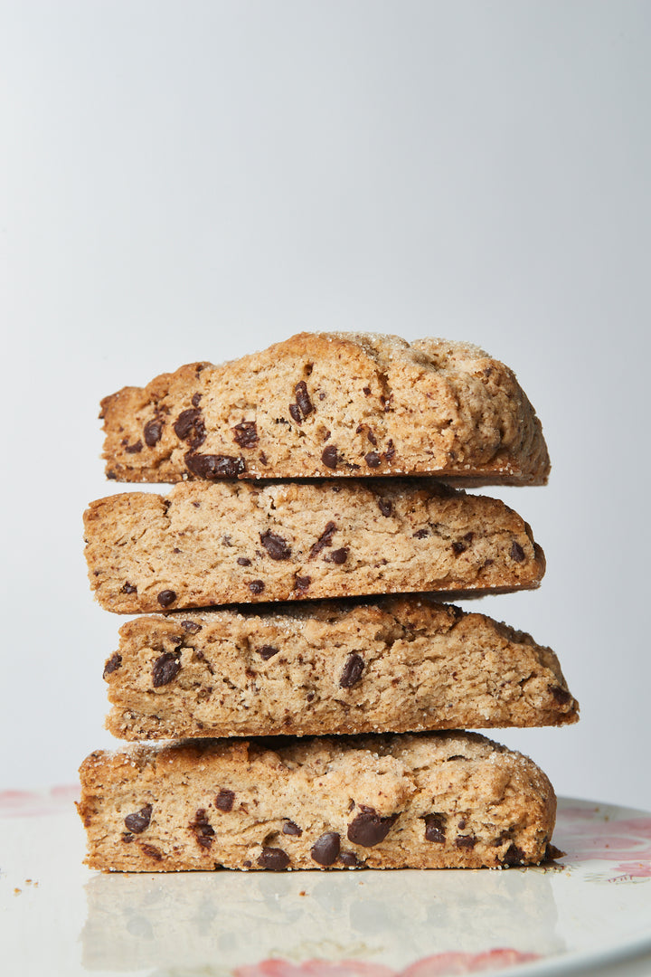 Scones made using Ragged Coast Chocolate Chunk Scone Mix