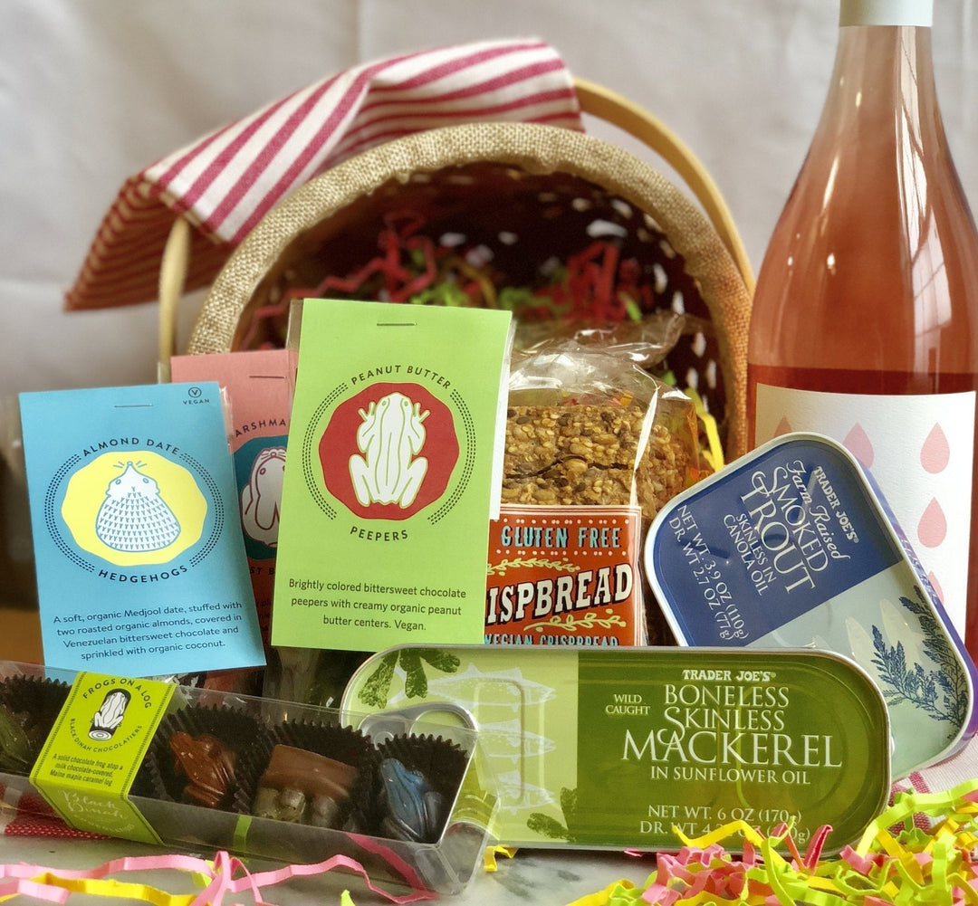 Easter Baskets for Grown-Ups | raggedcoastchocolates
