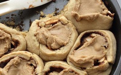 Autumn- with Apple Cinnamon Bun recipe