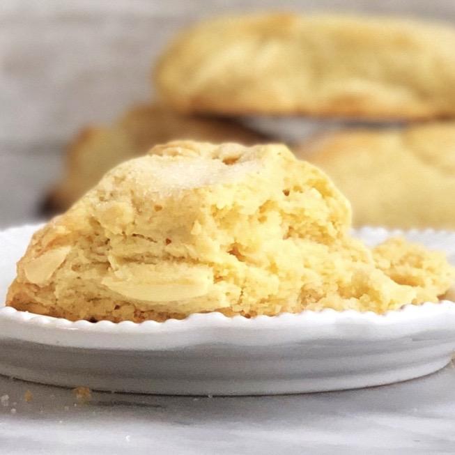 Meyer Lemon and White Chocolate Scones | raggedcoastchocolates