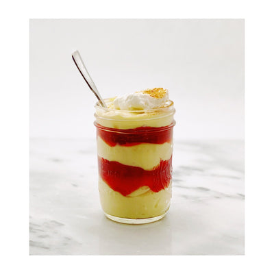 Recipe: Chilled White Chocolate and Rhubarb Compote Parfaits