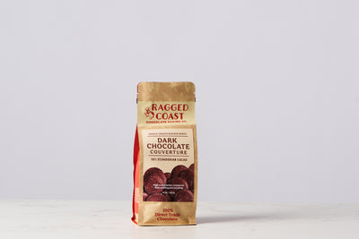 Direct Trade Ecuadorian 56% Bittersweet Chocolate for Enrobing and Moulding - 16 ounces