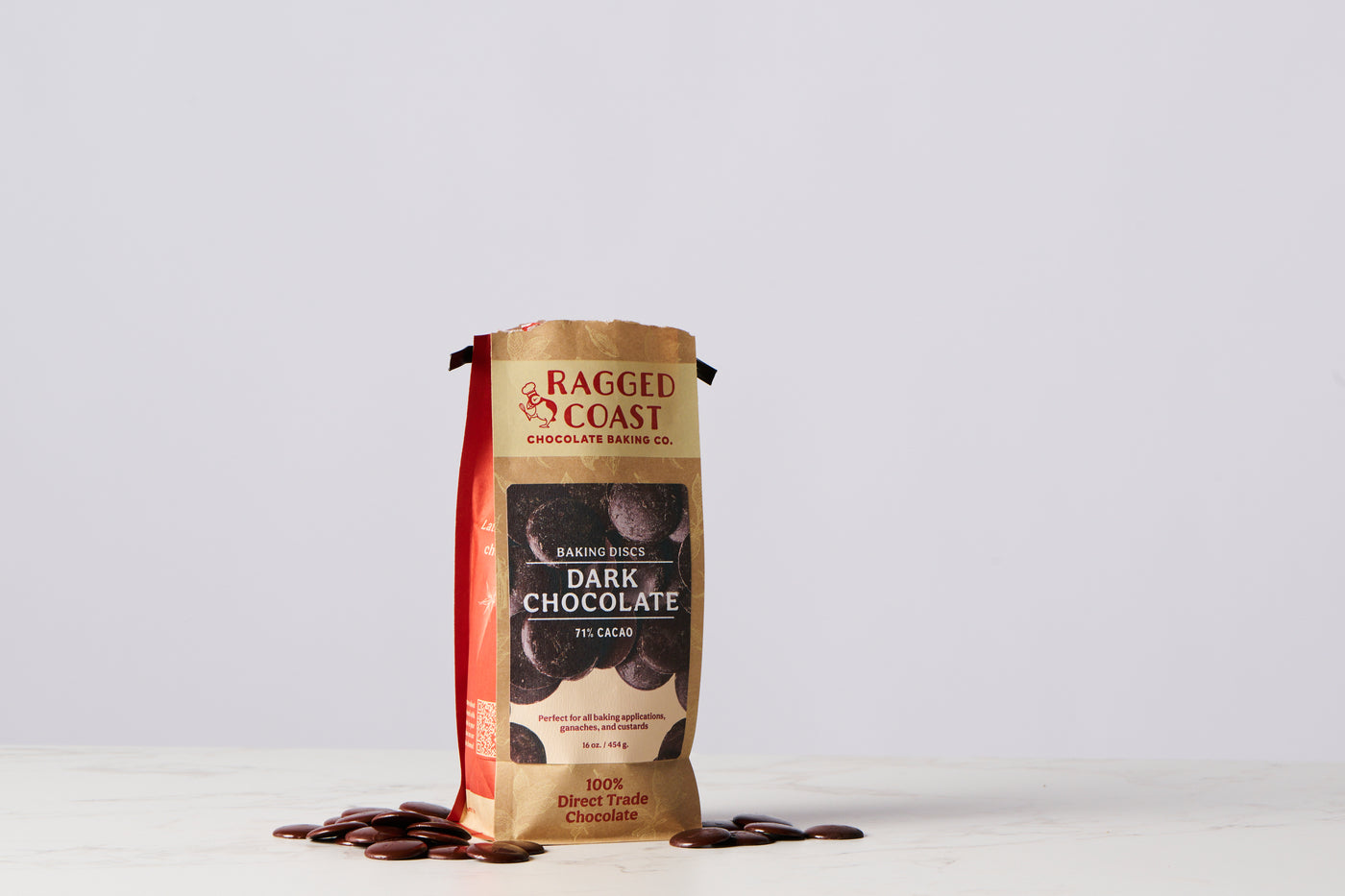 Bittersweet Chocolate Baking Discs, 71% Cacao