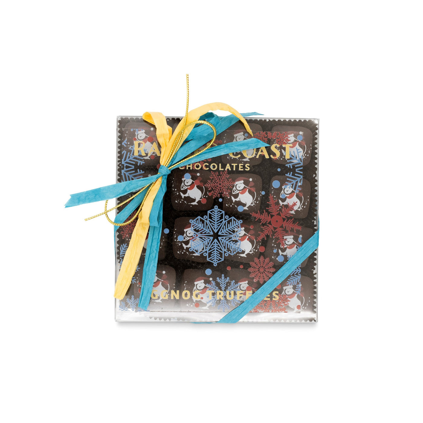 Eggnog and Bittersweet Chocolate Truffles