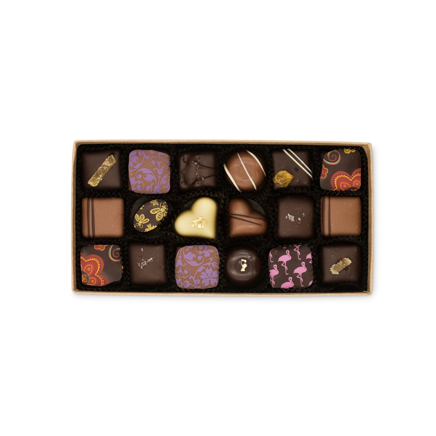 Grand Assortment of Milk and Dark Chocolate Truffles