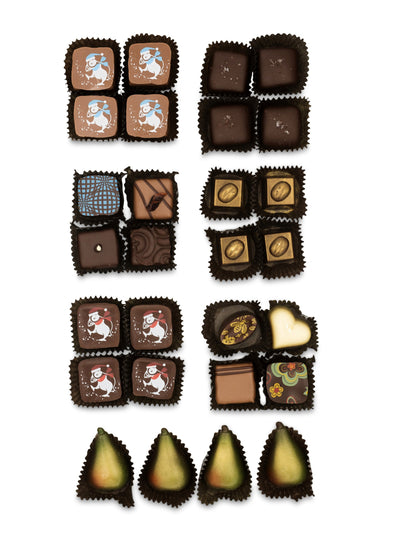 Holiday Chocolate Sampler Gift Box
